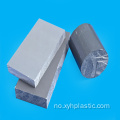 Hvit 2 mm tykkelse plast PVC-ark